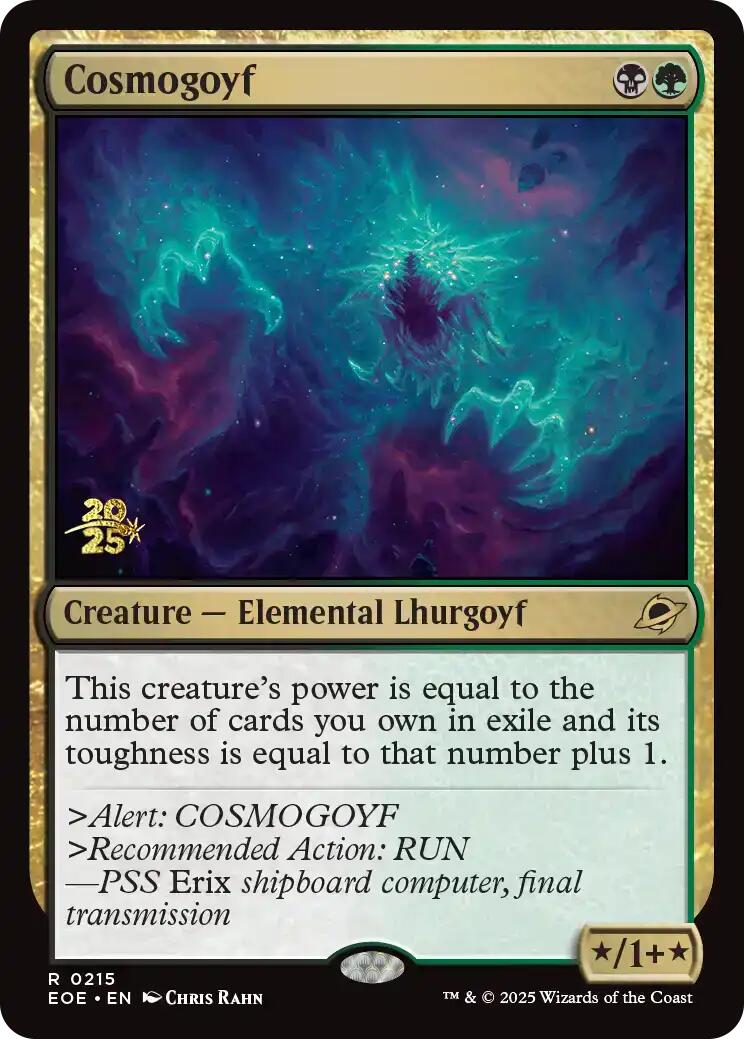 Cosmogoyf [Edge of Eternities Prerelease Promos] | Clutch Gaming