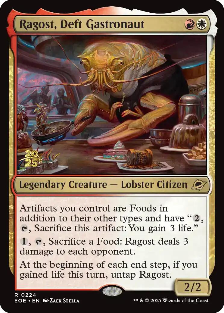 Ragost, Deft Gastronaut [Edge of Eternities Prerelease Promos] | Clutch Gaming