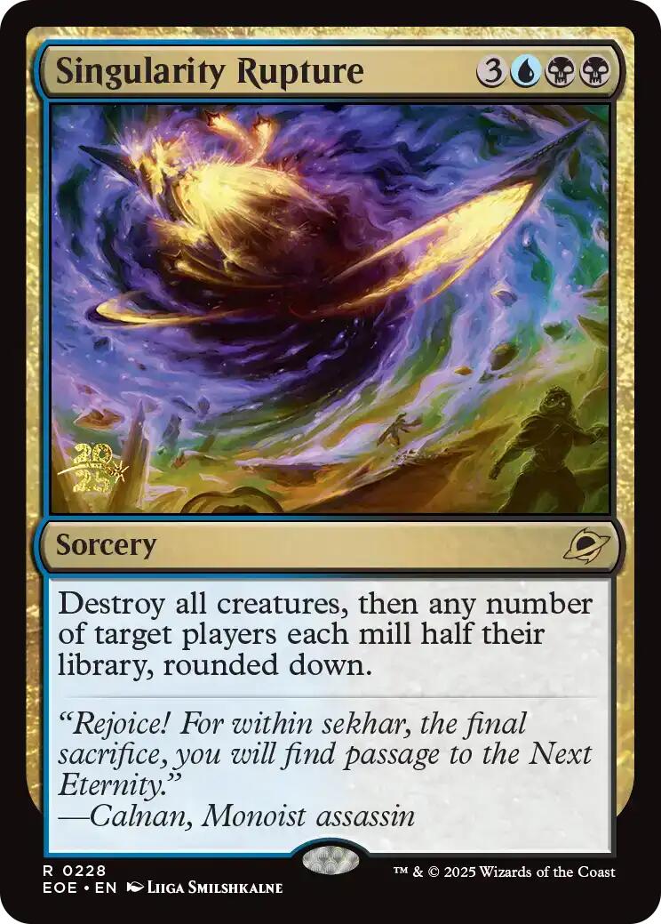 Singularity Rupture [Edge of Eternities Prerelease Promos] | Clutch Gaming