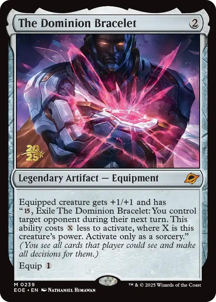 The Dominion Bracelet [Edge of Eternities Prerelease Promos] | Clutch Gaming