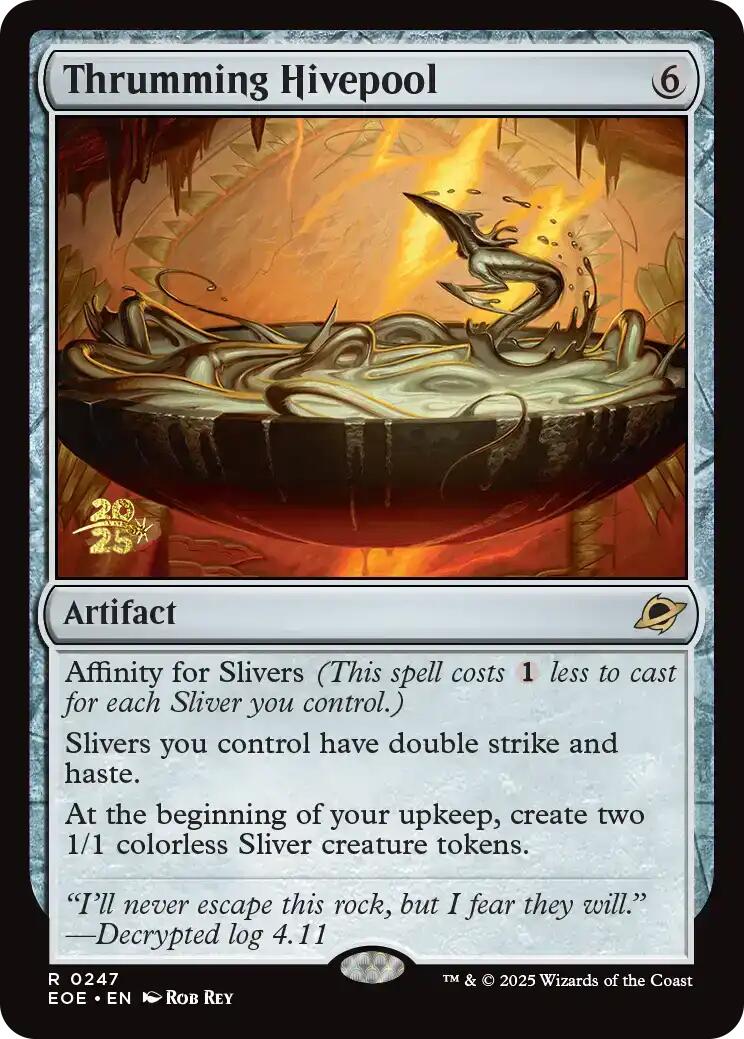 Thrumming Hivepool [Edge of Eternities Prerelease Promos] | Clutch Gaming