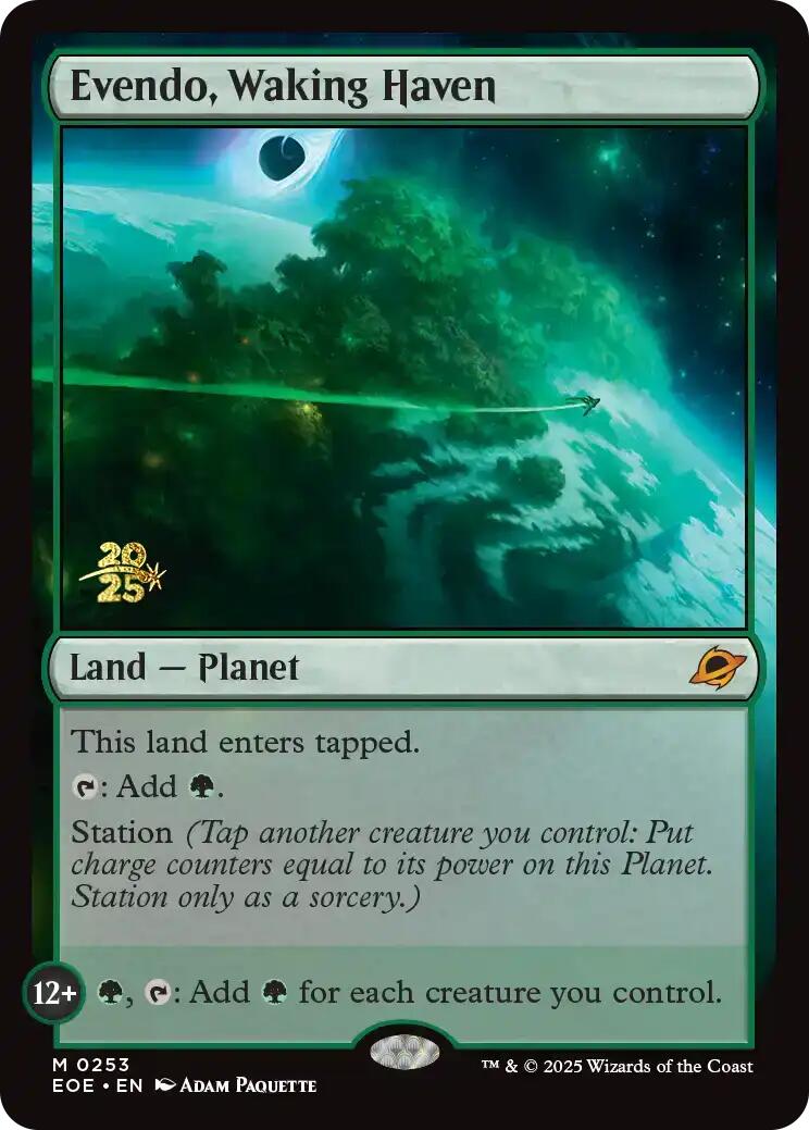 Evendo, Waking Haven [Edge of Eternities Prerelease Promos] | Clutch Gaming