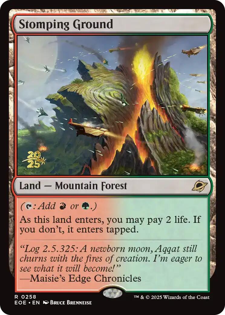 Stomping Ground [Edge of Eternities Prerelease Promos] | Clutch Gaming