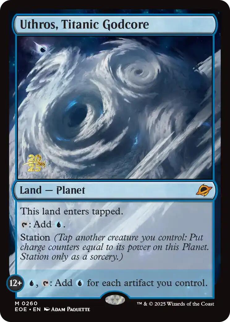 Uthros, Titanic Godcore [Edge of Eternities Prerelease Promos] | Clutch Gaming