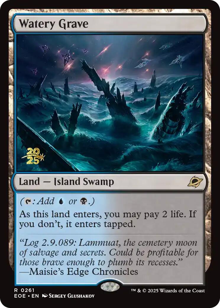 Watery Grave [Edge of Eternities Prerelease Promos] | Clutch Gaming
