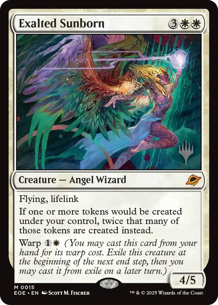 Exalted Sunborn [Edge of Eternities Promo Pack] | Clutch Gaming