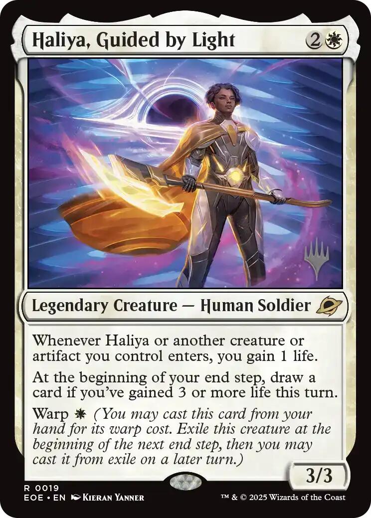 Haliya, Guided by Light [Edge of Eternities Promo Pack] | Clutch Gaming