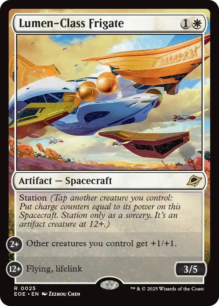 Lumen-Class Frigate [Edge of Eternities Promo Pack] | Clutch Gaming