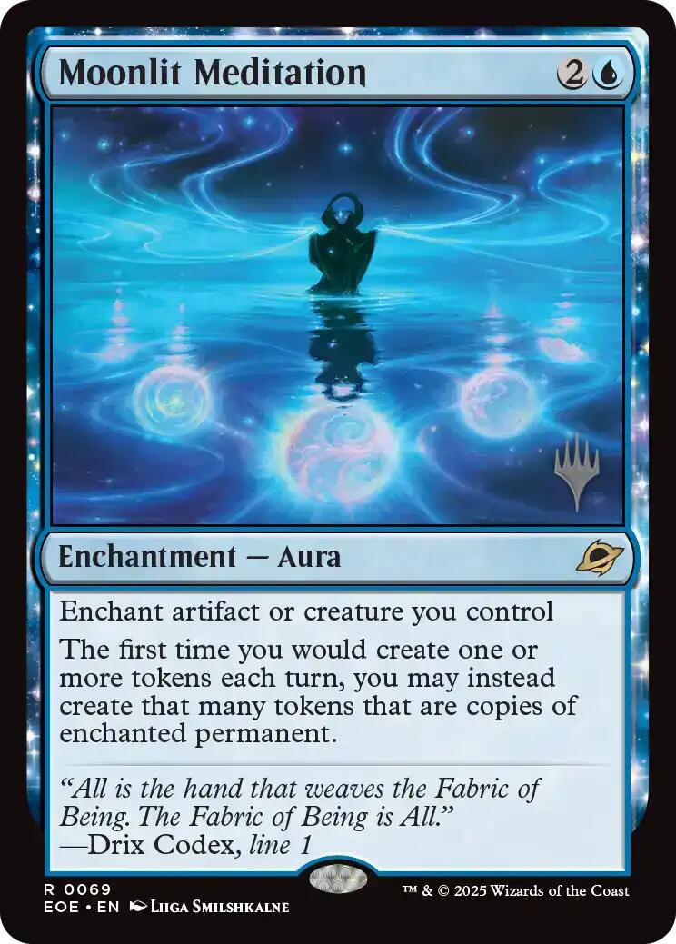 Moonlit Meditation [Edge of Eternities Promo Pack] | Clutch Gaming