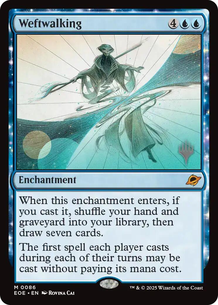 Weftwalking [Edge of Eternities Promo Pack] | Clutch Gaming