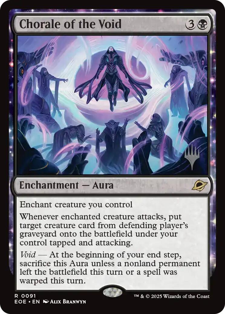 Chorale of the Void [Edge of Eternities Promo Pack] | Clutch Gaming