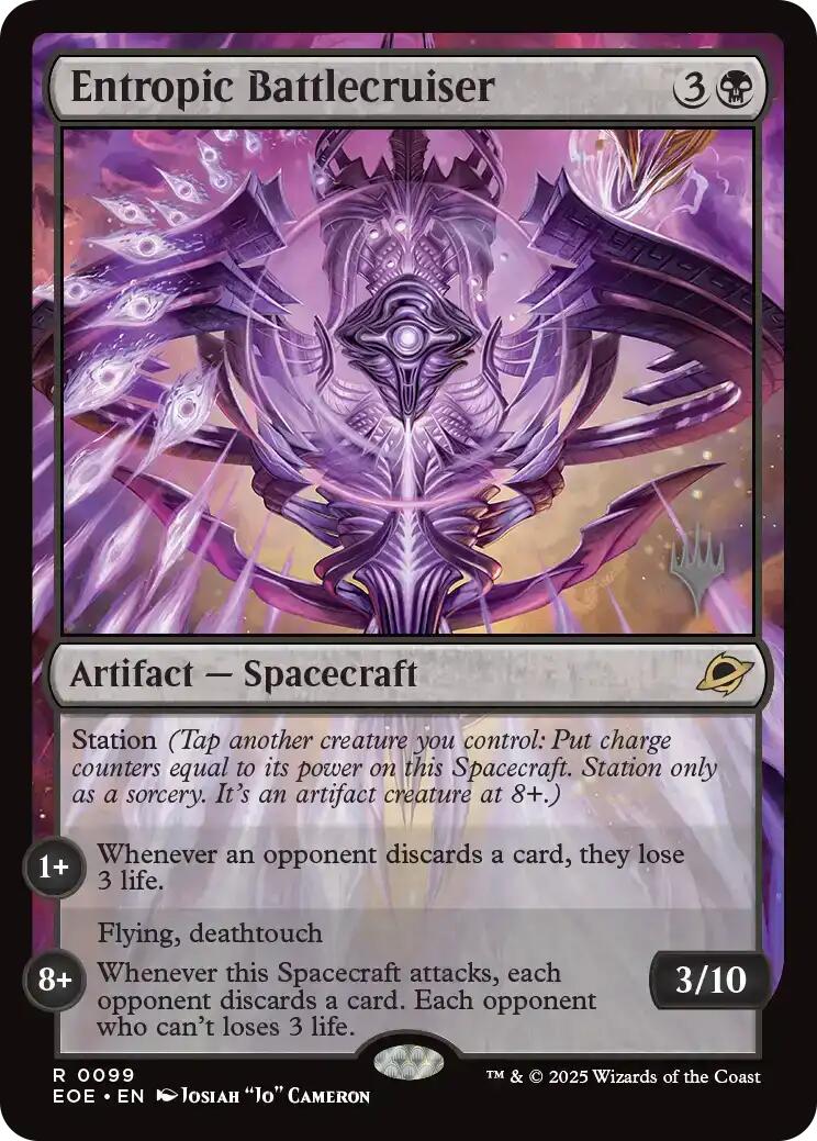 Entropic Battlecruiser [Edge of Eternities Promo Pack] | Clutch Gaming
