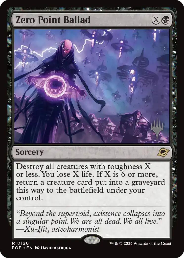 Zero Point Ballad [Edge of Eternities Promo Pack] | Clutch Gaming