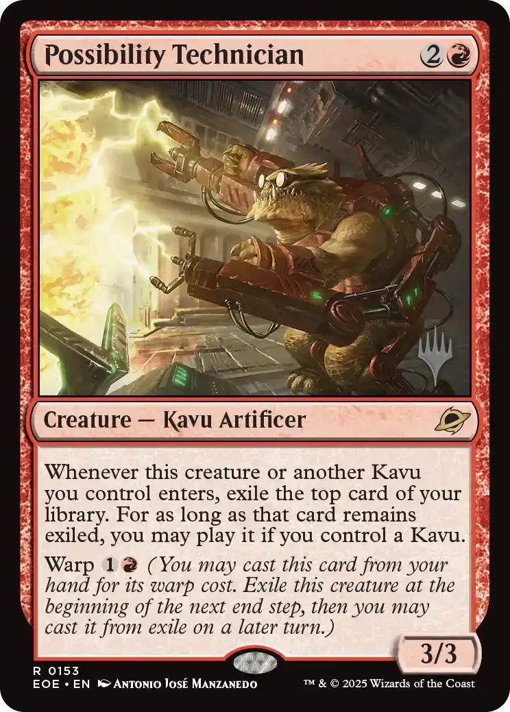 Possibility Technician [Edge of Eternities Promo Pack] | Clutch Gaming