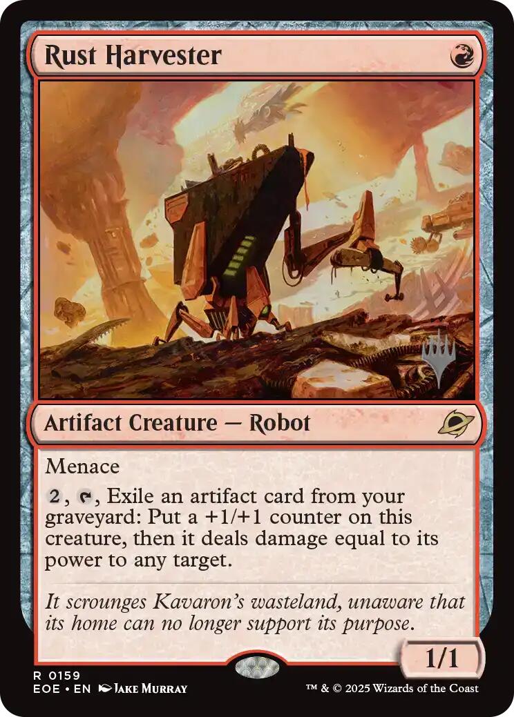 Rust Harvester [Edge of Eternities Promo Pack] | Clutch Gaming
