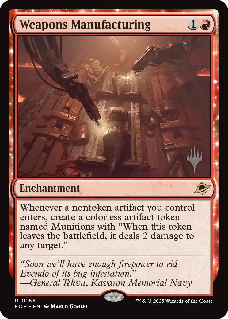 Weapons Manufacturing [Edge of Eternities Promo Pack] | Clutch Gaming