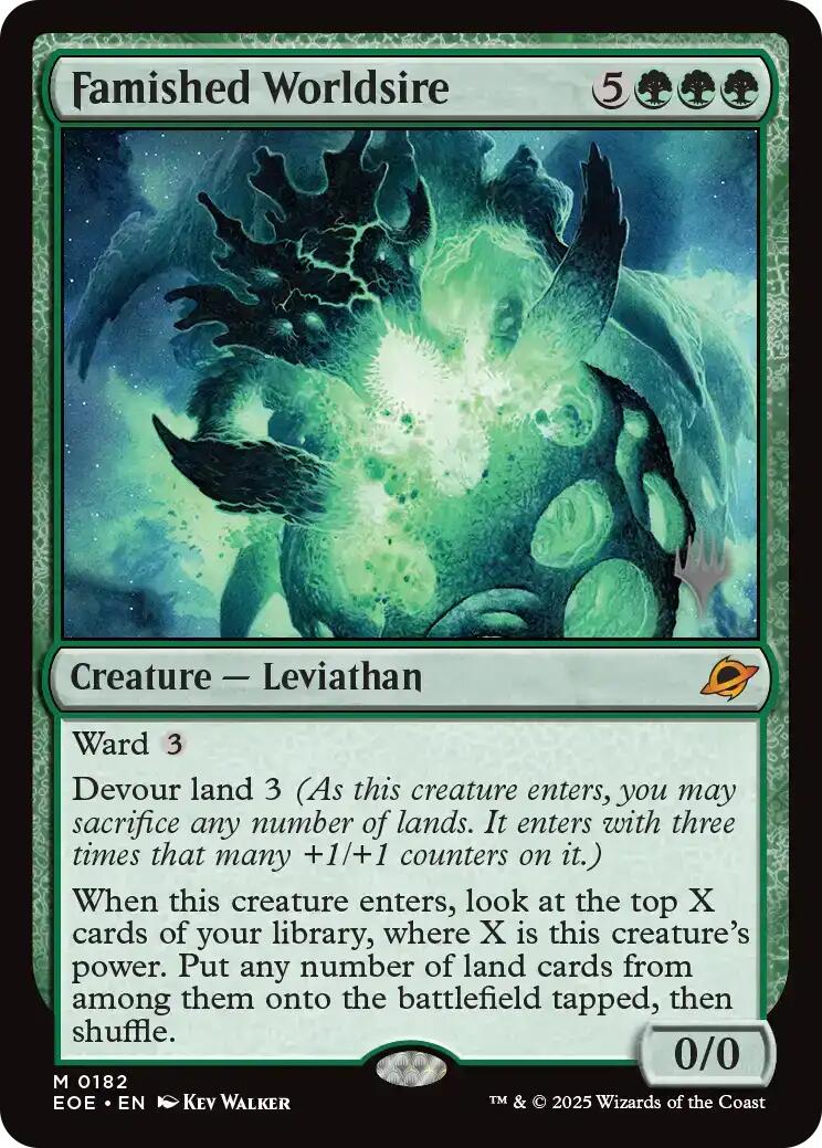 Famished Worldsire [Edge of Eternities Promo Pack] | Clutch Gaming