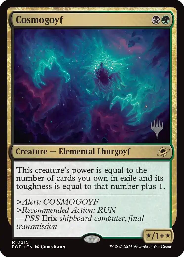 Cosmogoyf [Edge of Eternities Promo Pack] | Clutch Gaming