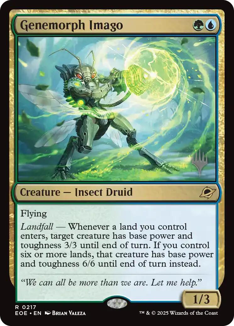 Genemorph Imago [Edge of Eternities Promo Pack] | Clutch Gaming