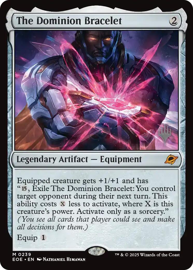 The Dominion Bracelet [Edge of Eternities Promo Pack] | Clutch Gaming