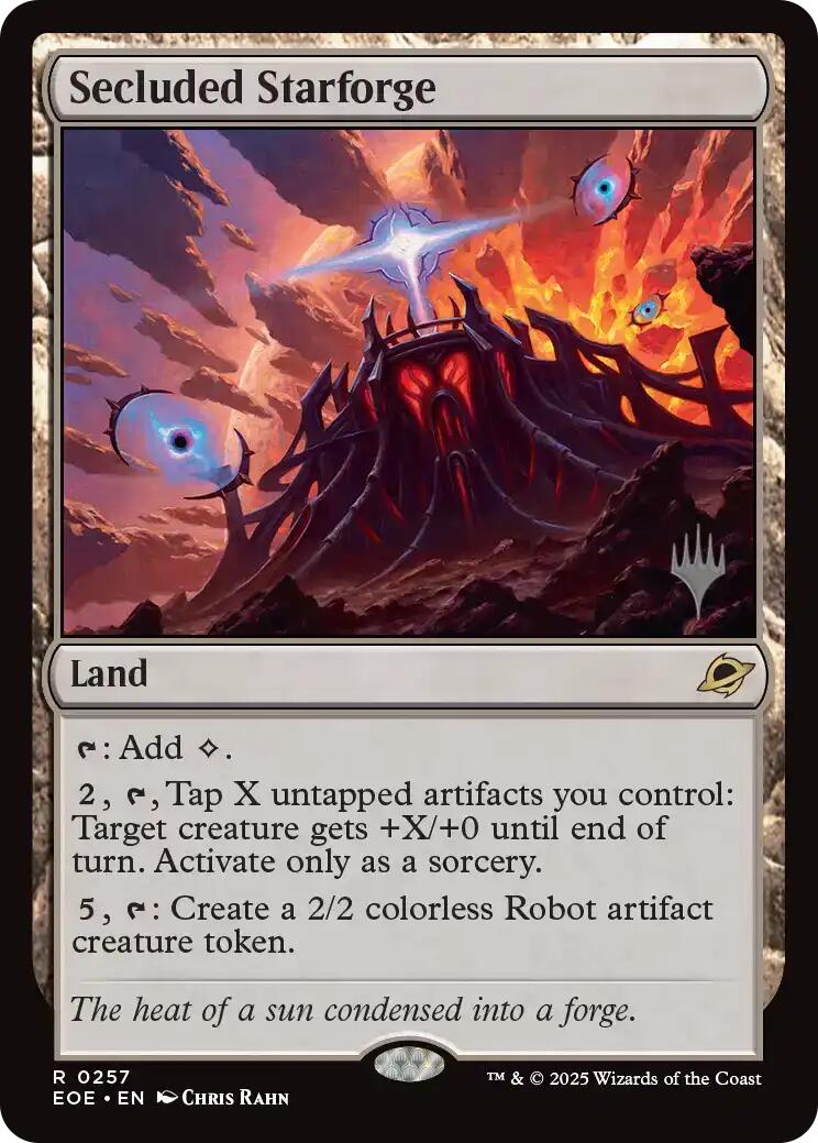Secluded Starforge [Edge of Eternities Promo Pack] | Clutch Gaming