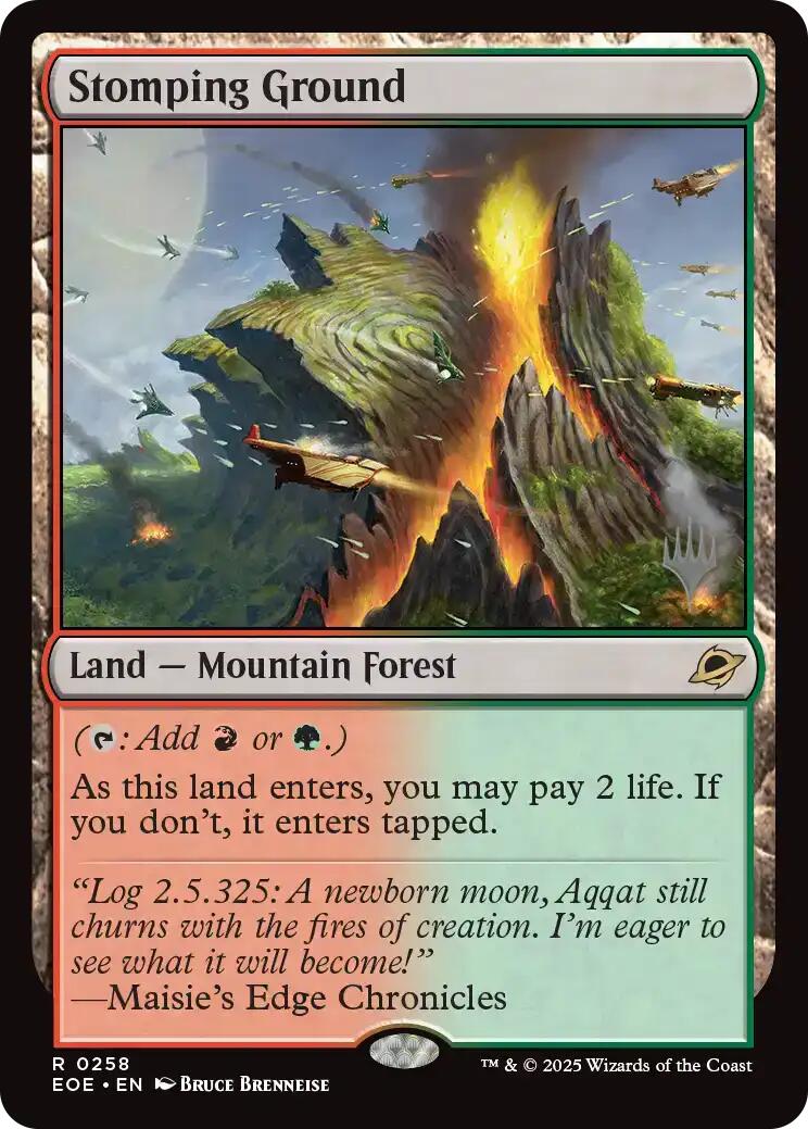 Stomping Ground [Edge of Eternities Promo Pack] | Clutch Gaming