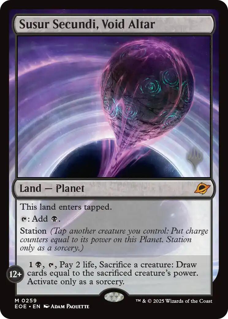 Susur Secundi, Void Altar [Edge of Eternities Promo Pack] | Clutch Gaming