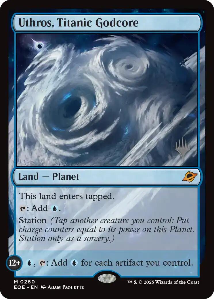 Uthros, Titanic Godcore [Edge of Eternities Promo Pack] | Clutch Gaming