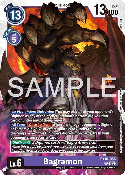 Bagramon [EX10-056] [Sinister Order] | Clutch Gaming