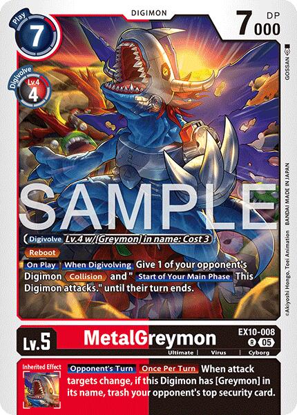 MetalGreymon [EX10-008] [Sinister Order] | Clutch Gaming