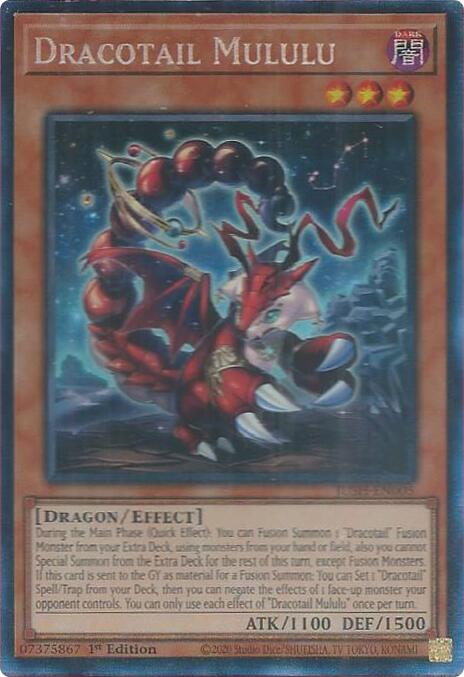 Dracotail Mululu (CR) [JUSH-EN005] Collector's Rare | Clutch Gaming