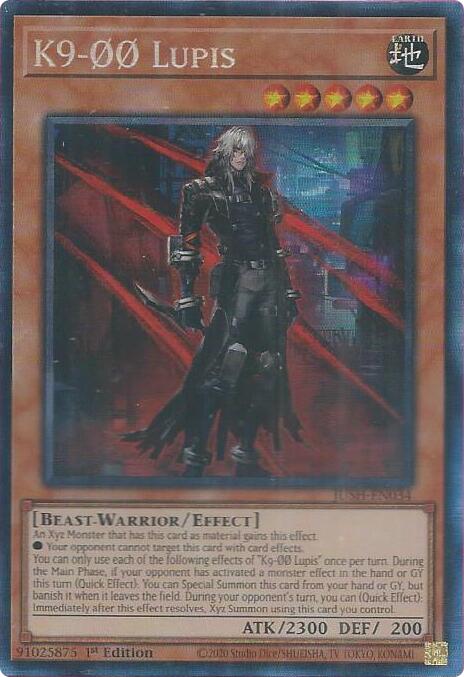 K9-00 Lupis (CR) [JUSH-EN034] Collector's Rare | Clutch Gaming