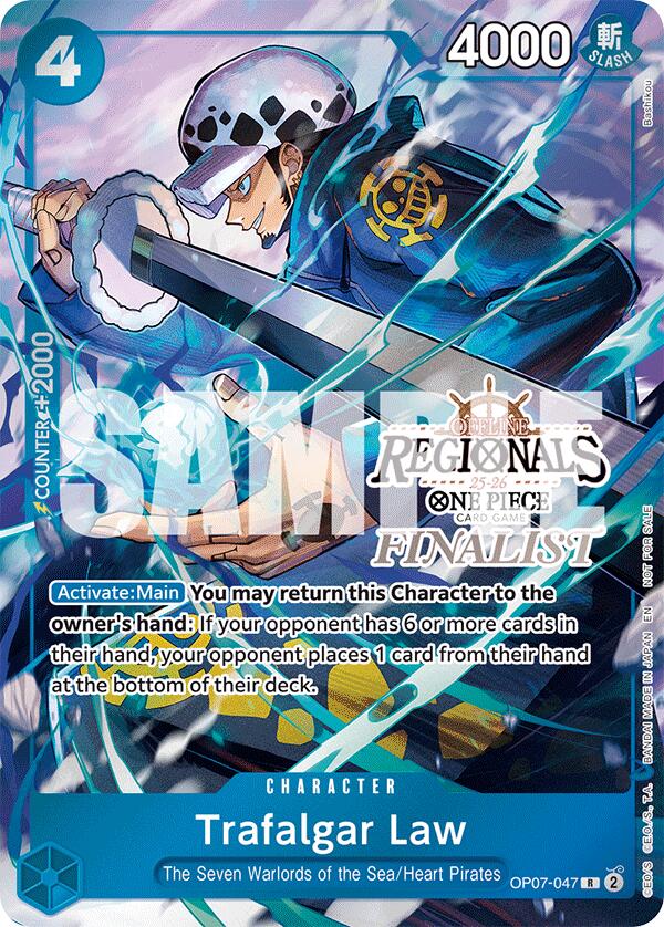 Trafalgar Law (Offline Regional Finalist Card Set 2025 Vol.2) [One Piece Promotion Cards] | Clutch Gaming
