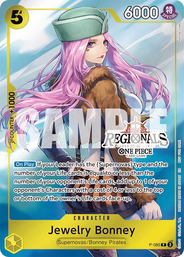 Jewelry Bonney (Offline Regional Participation Pack 2025 Vol.2) [One Piece Promotion Cards] | Clutch Gaming