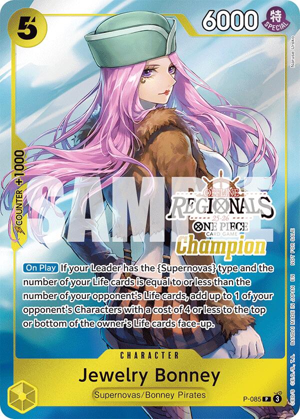 Jewelry Bonney (Offline Regional Champion Card Set 2025 Vol.2) [One Piece Promotion Cards] | Clutch Gaming