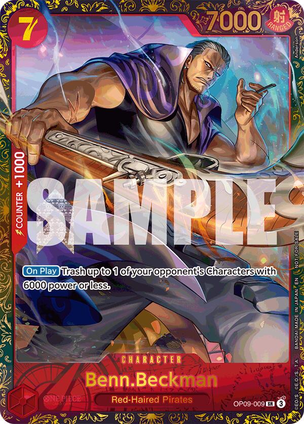 Benn.Beckman (Championship 25-26 Offline Regionals Season 2) [One Piece Promotion Cards] | Clutch Gaming