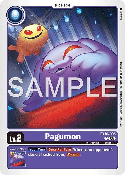 Pagumon [EX10-005] [Sinister Order] | Clutch Gaming