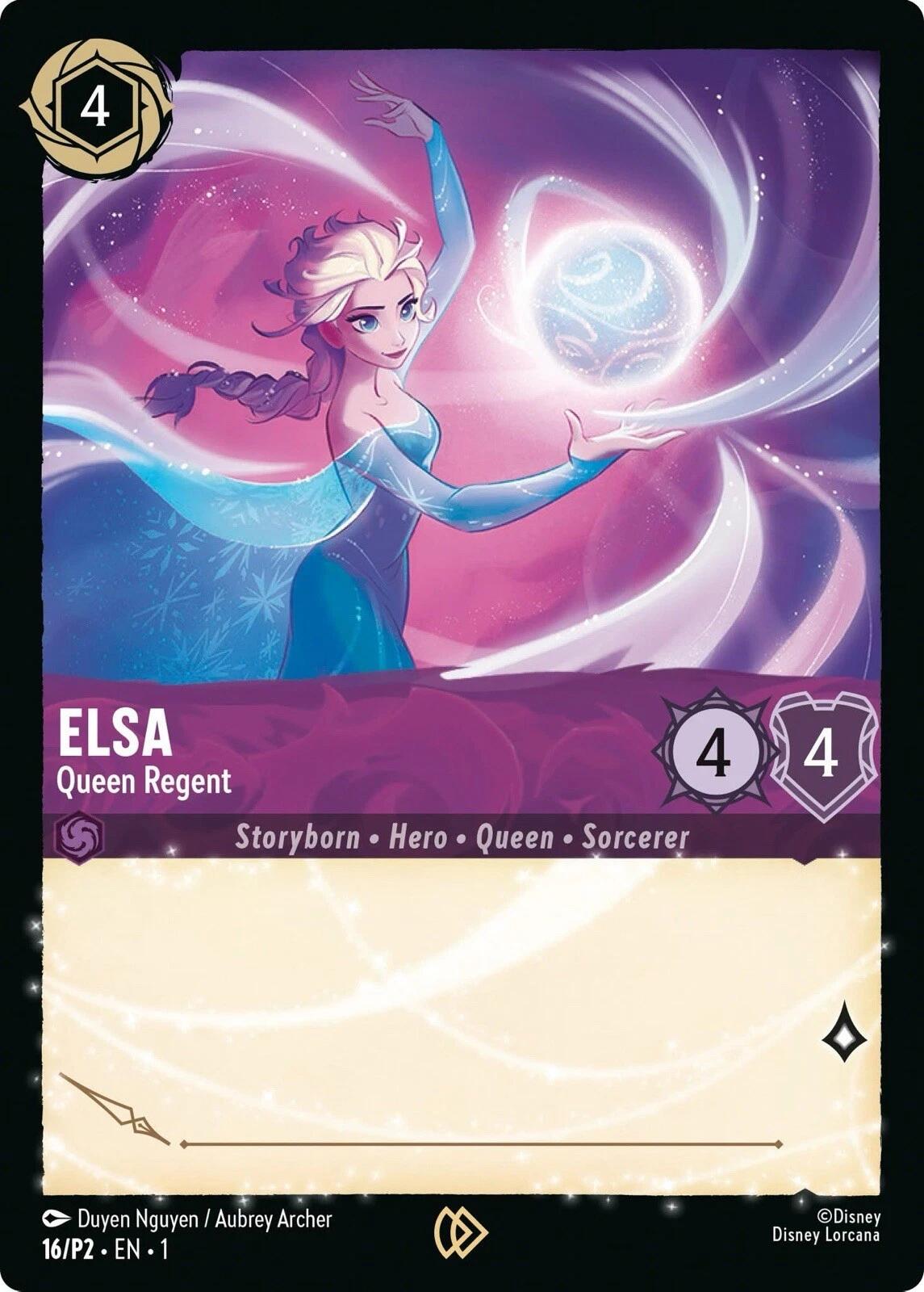 Elsa - Queen Regent (16/P2) [Promo Cards] | Clutch Gaming