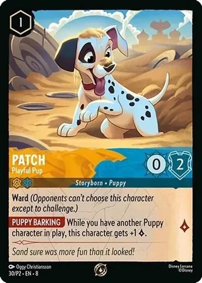 Patch - Playful Pup (30/P2) [Promo Cards] | Clutch Gaming