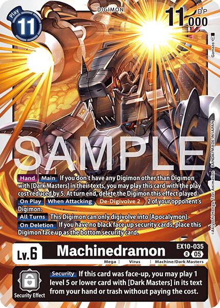 Machinedramon [EX10-035] [Sinister Order] | Clutch Gaming