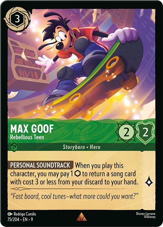 Max Goof - Rebellious Teen (75/204) [Fabled] | Clutch Gaming