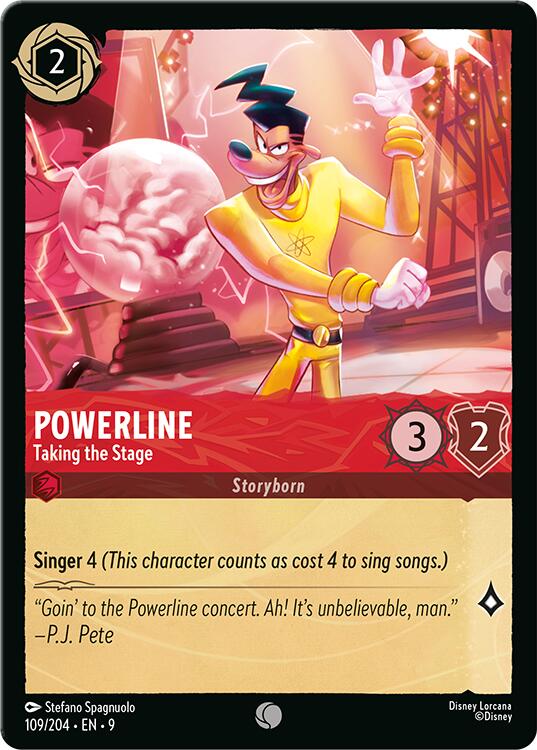 Powerline - Taking the Stage (109/204) [Fabled] | Clutch Gaming