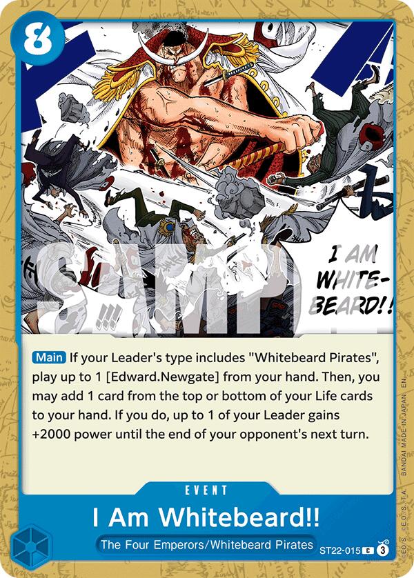 I Am Whitebeard!! [Starter Deck: Ace & Newgate] | Clutch Gaming