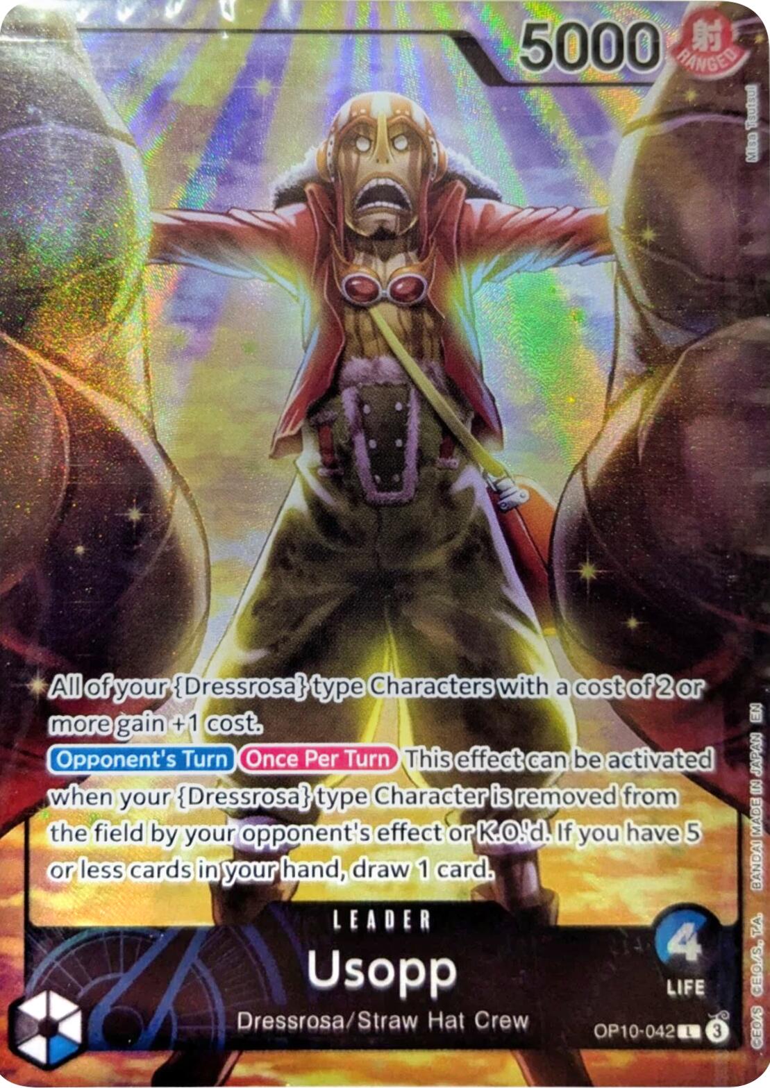 Usopp (Official Playmat -Limited Edition Vol. 3-) [One Piece Promotion Cards] | Clutch Gaming