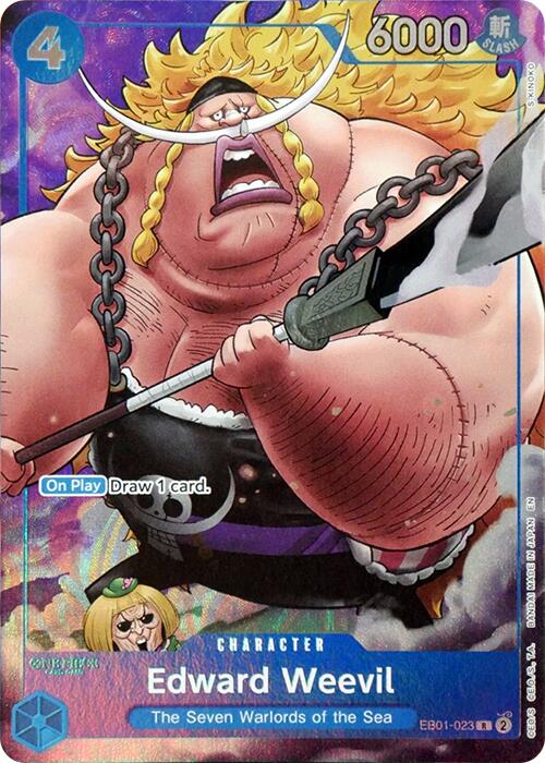 Edward Weevil (Seven Warlords of the Sea Binder Set) [One Piece Promotion Cards] | Clutch Gaming