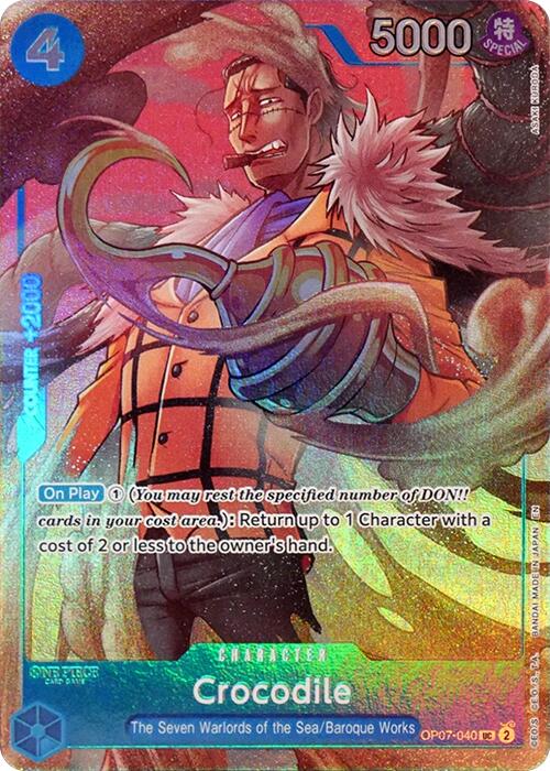 Crocodile (Seven Warlords of the Sea Binder Set) [One Piece Promotion Cards] | Clutch Gaming