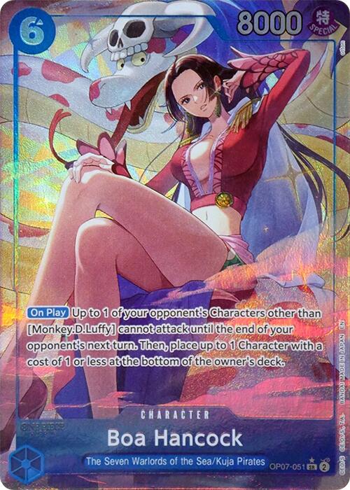 Boa Hancock (Seven Warlords of the Sea Binder Set) (Alternate Art) [One Piece Promotion Cards] | Clutch Gaming