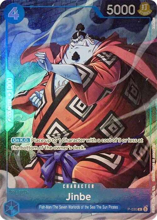 Jinbe (Seven Warlords of the Sea Binder Set) [One Piece Promotion Cards] | Clutch Gaming