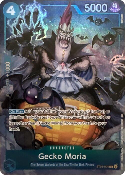 Gecko Moria (Seven Warlords of the Sea Binder Set) [One Piece Promotion Cards] | Clutch Gaming