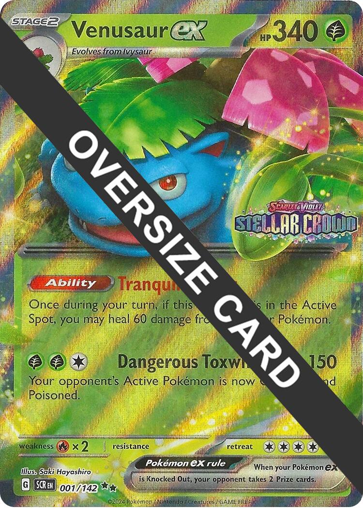 Venusaur ex (001/142) (Jumbo Card) [Miscellaneous Cards] | Clutch Gaming